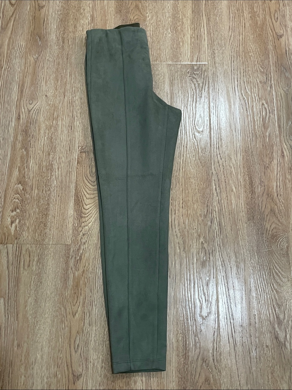 LOFT Olive Green Slim Ponte Leggings
